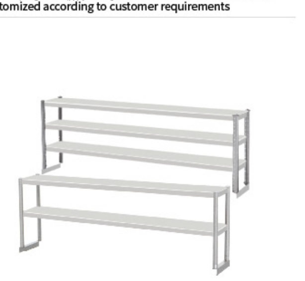 Stainless Steel Overshelves